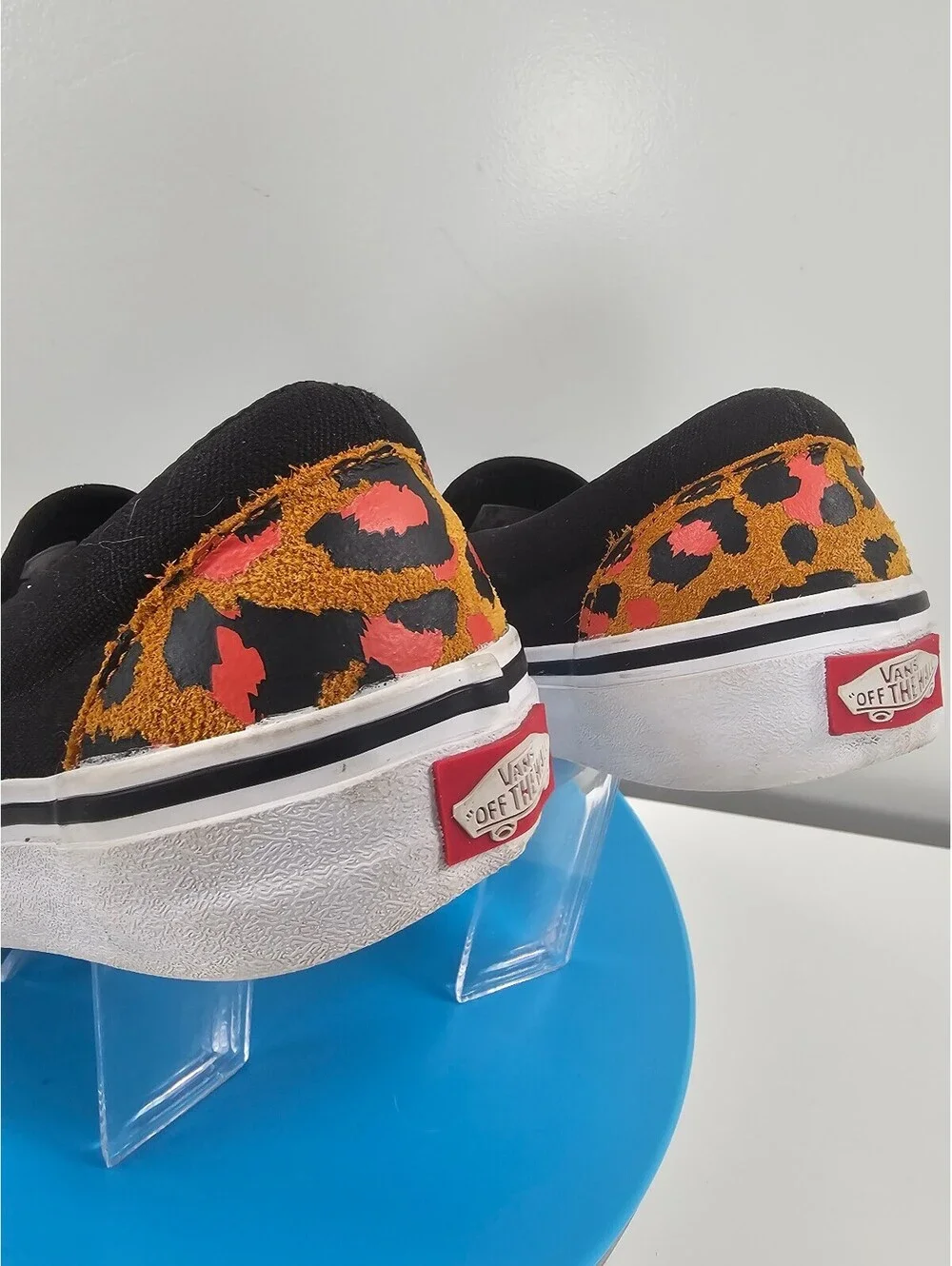 Vans Classic Slip-On Leopard Print Shoes